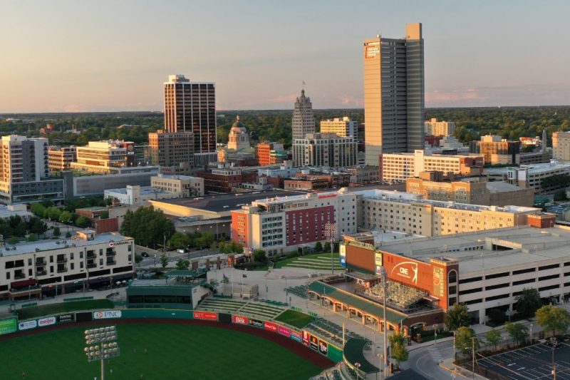 Fort Wayne, Indiana Skyline